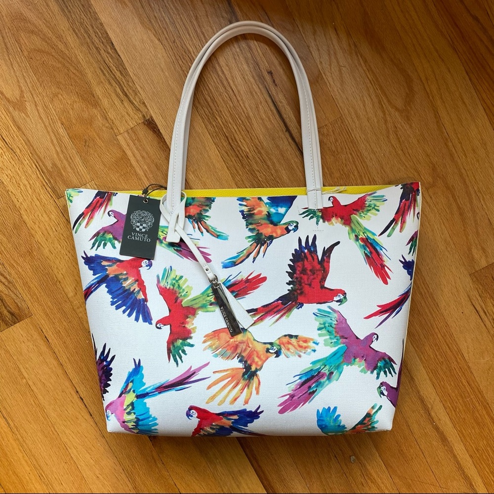 Vince Camuto Painted Leather Tote
